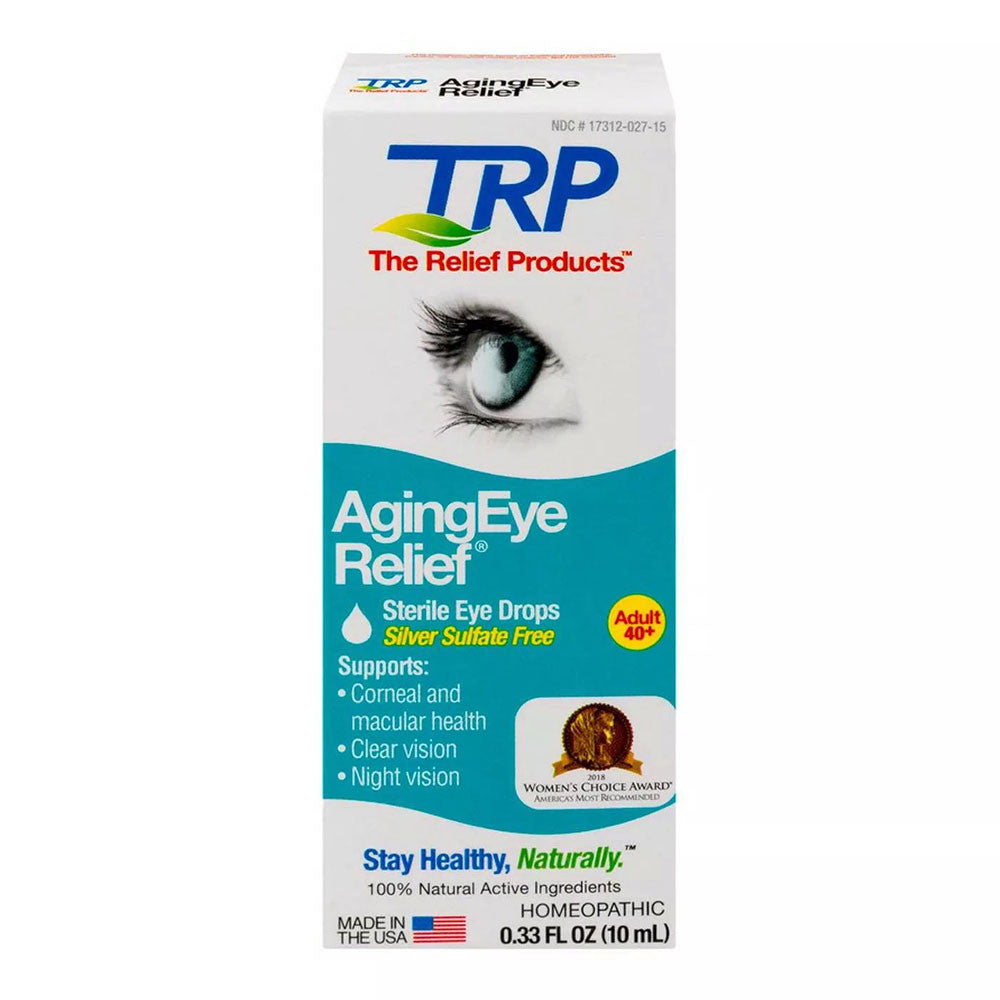Trp Aging Eye Relief Eye Drops, 0.33 Oz